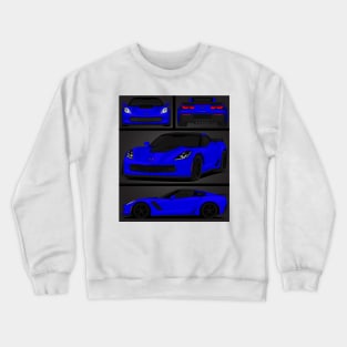 Z06 DARK-BLUE Crewneck Sweatshirt